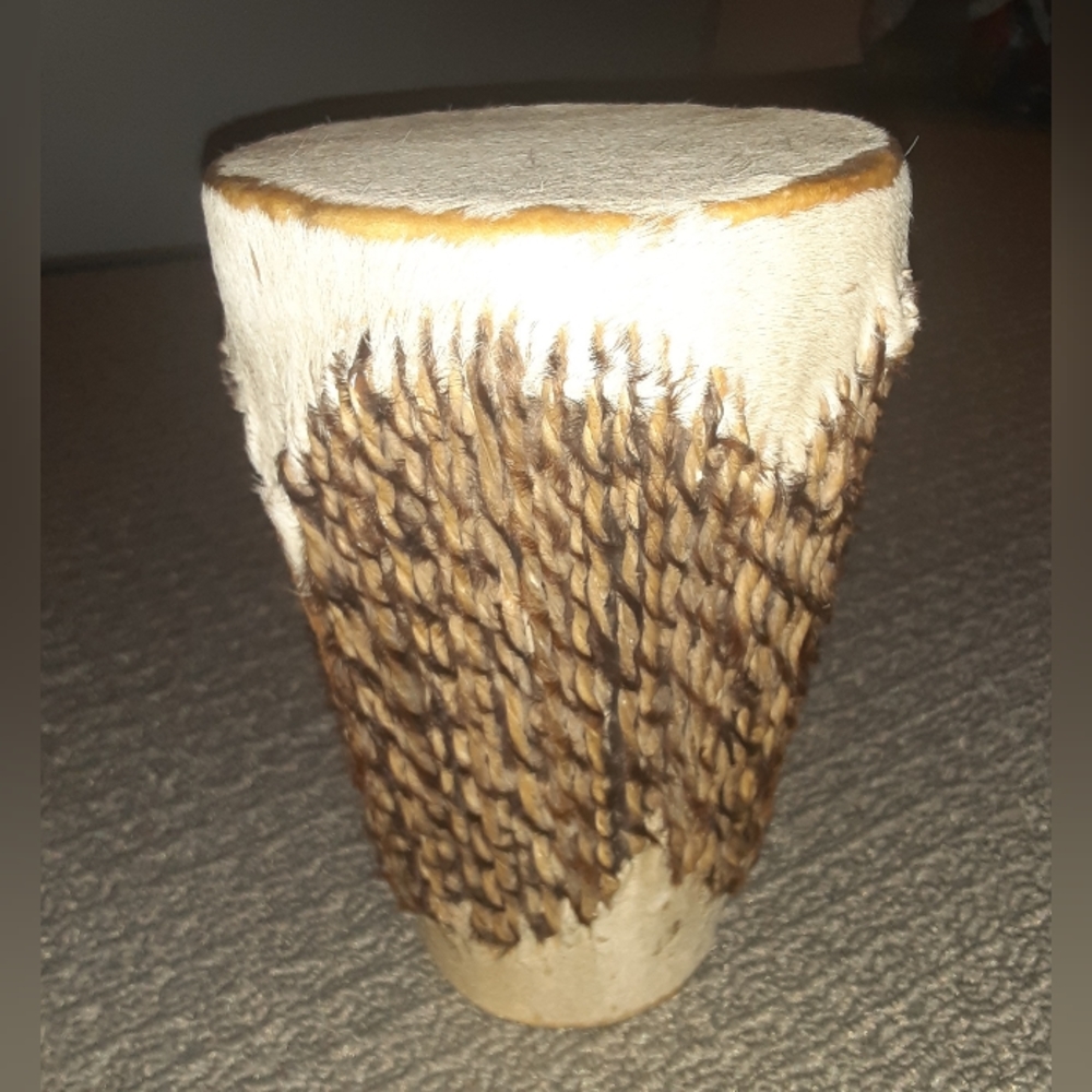 Vintage Decorative Deerskin Drum